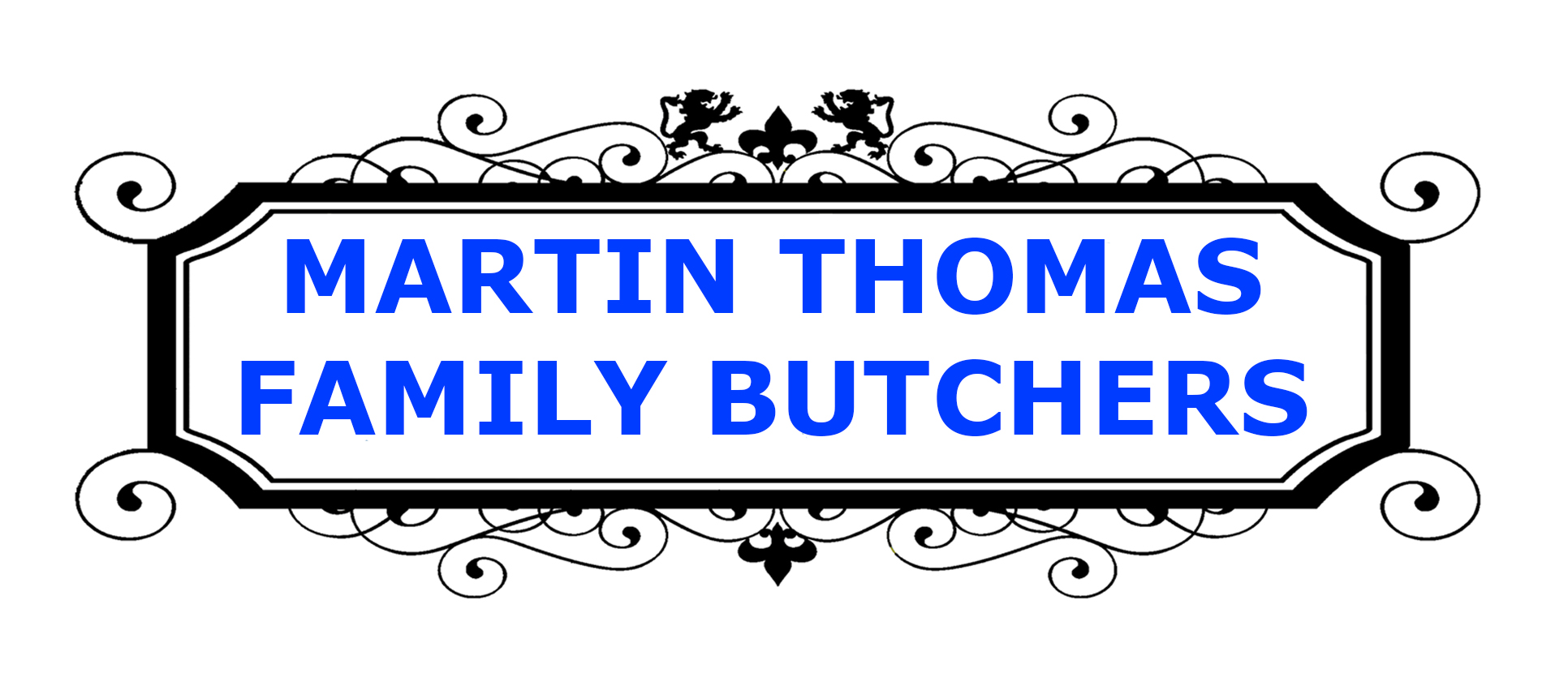 Martin Thomas Butchers Branded store Logo
